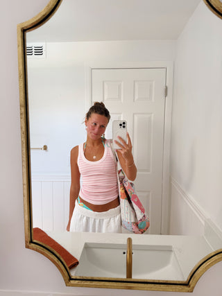 LONG STRIPED TANK